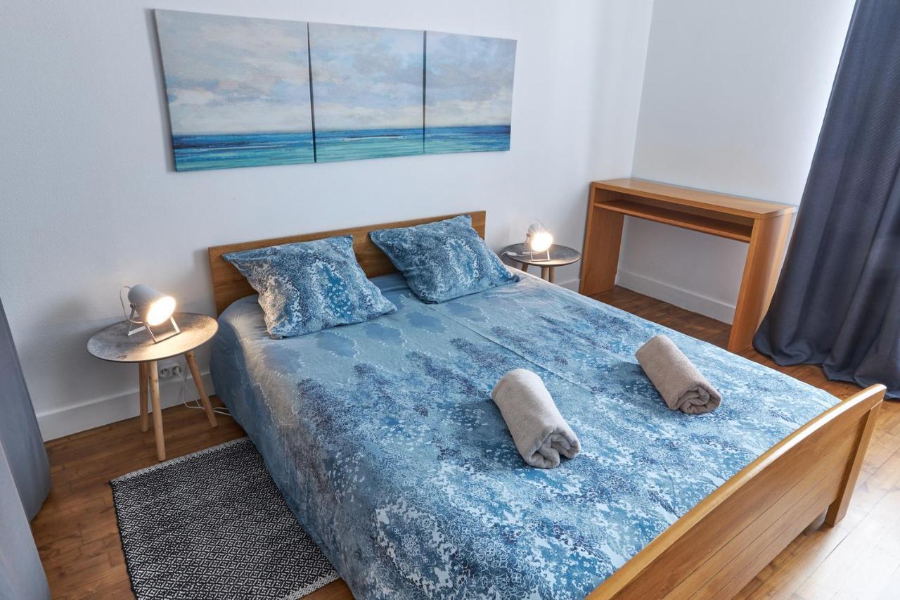 Centre Ville A Pied Appt Avec Sauna, Linge, Wifi, Stationnement Gratuit Vannes Dış mekan fotoğraf